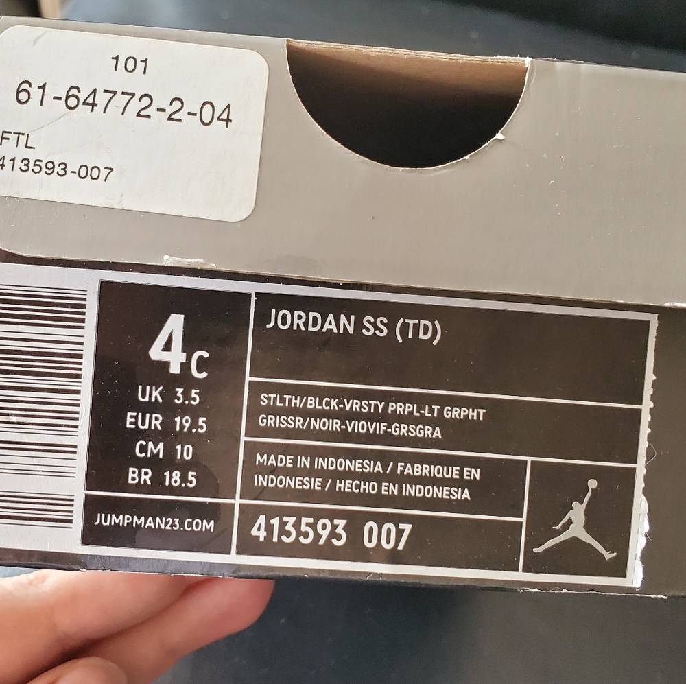 Jordan SS shoes